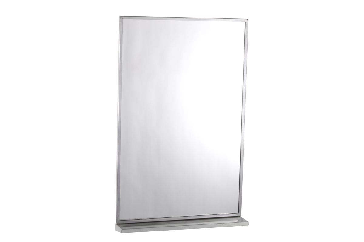 BOBRICK Bobrick 1662436 Channel-Framed Mirror/Shelf Combination