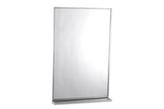 BOBRICK Bobrick 1662436 Channel-Framed Mirror/Shelf Combination