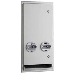 BOBRICK Bobrick 3706C ClassicSeries Recessed or Semi-Recessed Sanitary Napkin/Tampon Vendor
