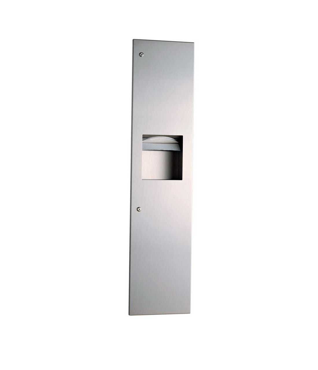 BOBRICK Bobrick 3803 Recessed Paper Towel Dispenser and Waste Receptacle