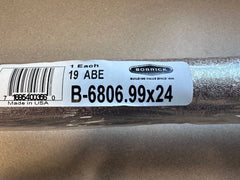 BOBRICK Bobrick 6806.99X24 24-Inch Peened Grab Bar