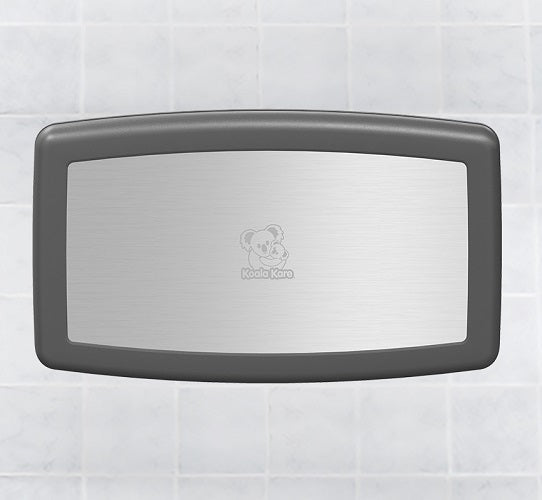 BOBRICK BOBRICK KB300-01SS Horizontal Baby Changing Station with Stainless Steel Veneer