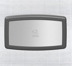 BOBRICK BOBRICK KB300-01SS Horizontal Baby Changing Station with Stainless Steel Veneer