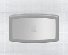 BOBRICK BOBRICK KB300-01SS Horizontal Baby Changing Station with Stainless Steel Veneer