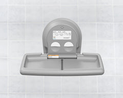 BOBRICK BOBRICK KB300-01SS Horizontal Baby Changing Station with Stainless Steel Veneer