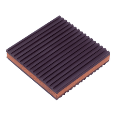 DIVERSITECH DiversiTech MP4C Rubber/Cork Anti-Vibration Pad, 4 x 4 x 7/8
