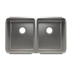 ELKAY ELKAY CASS16UM32DB-2 Undermount 32-1/4 in. 50/50 Bowl 16 Ga. Stainless Steel Kitchen Sink
