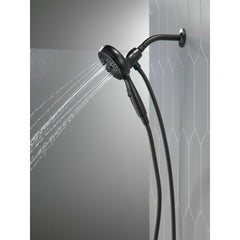 DELTA FAUCET Delta 54810-BL-PK SureDock 7-Setting Magnetic Hand Shower in Matte Black
