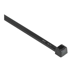 HELLERMANN TYTON HellermannTyton T50L0C2 Cable Tie 15 UL Rated 50lb Tensile Black 100-Pack