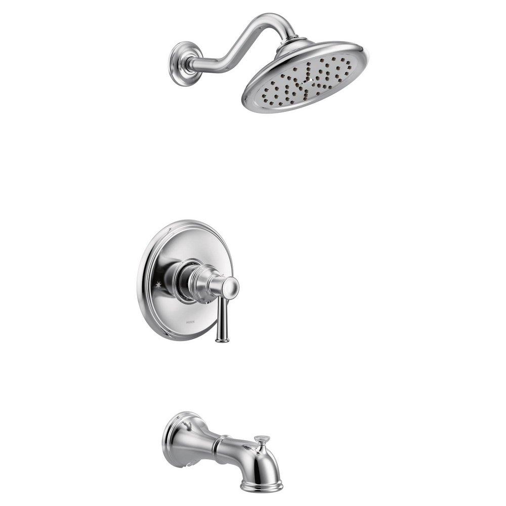 MOEN Moen UT3313EP Align One Handle Single Function Bathtub & Shower Faucet in Chrome (Trim Only)