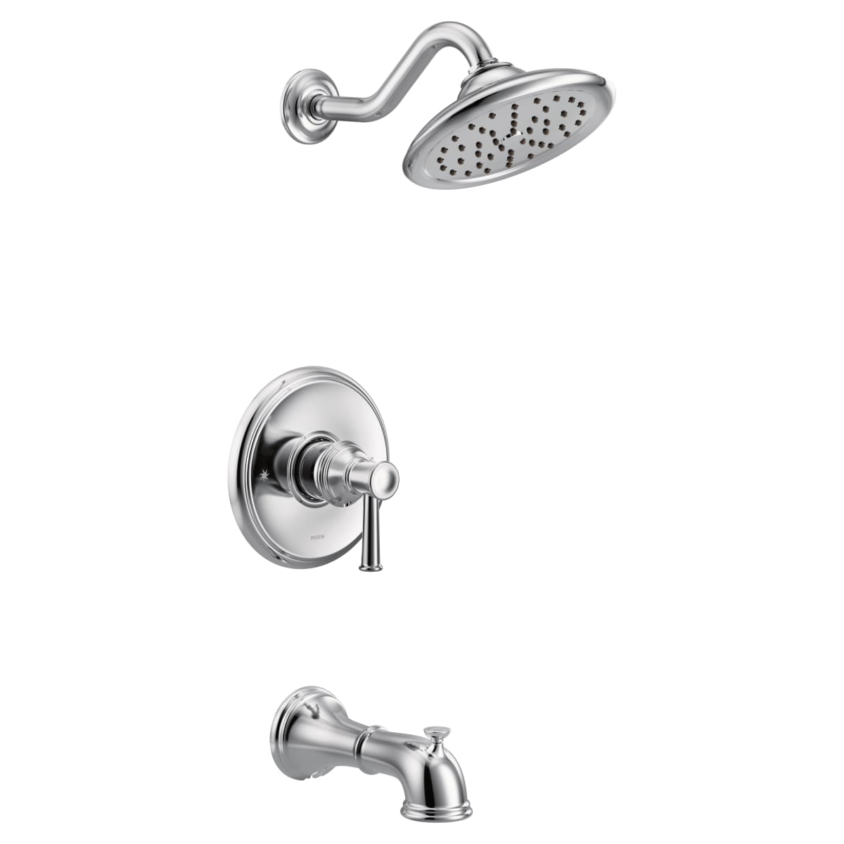 MOEN Moen UT3313EP Align One Handle Single Function Bathtub & Shower Faucet in Chrome (Trim Only)