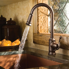 MOEN Moen 7615ORB Woodmere Faucet 1-Handle (Kitchen Faucet)