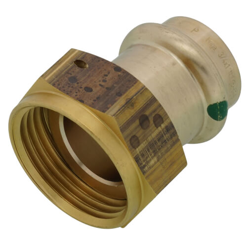 VIEGA Viega 79805 3/4 ProPress x 1 Female Bronze Union Tailpiece