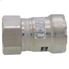 VIEGA Viega 95270 MegaPress Adapter 1 in 304 Stainless Steel Female Adapter