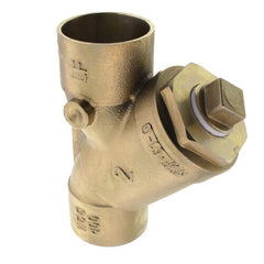 WATTS Watts 0379124 LFS777SI 2 x 2 x 2 in 400 psi Bronze Sweat Wye Strainer