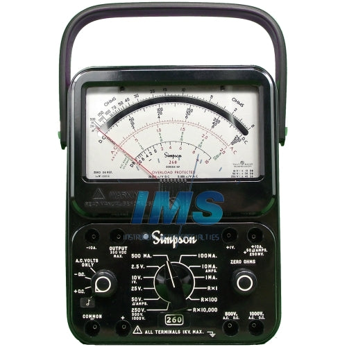 SIMPSON ELECTRIC Simpson Electric 12391 Analog Multimeter