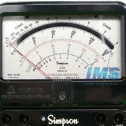 SIMPSON ELECTRIC Simpson Electric 12391 Analog Multimeter