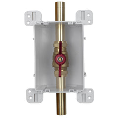 SIOUX SIOUX 687-3XD Sioux Chief Full-Port Valve with Drain, 3/4 in, F1807 Crimp PEX