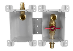 SIOUX SIOUX 687-3XD Sioux Chief Full-Port Valve with Drain, 3/4 in, F1807 Crimp PEX