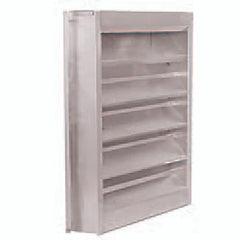 SOLER & PALAU SOLER & PALAU AFL18 Soler & Palau AFL18 18 x 18 Inch Aluminum Fixed Blade Louver