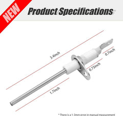 YORK SOURCE1 2537499000 Flame Rod Sensor