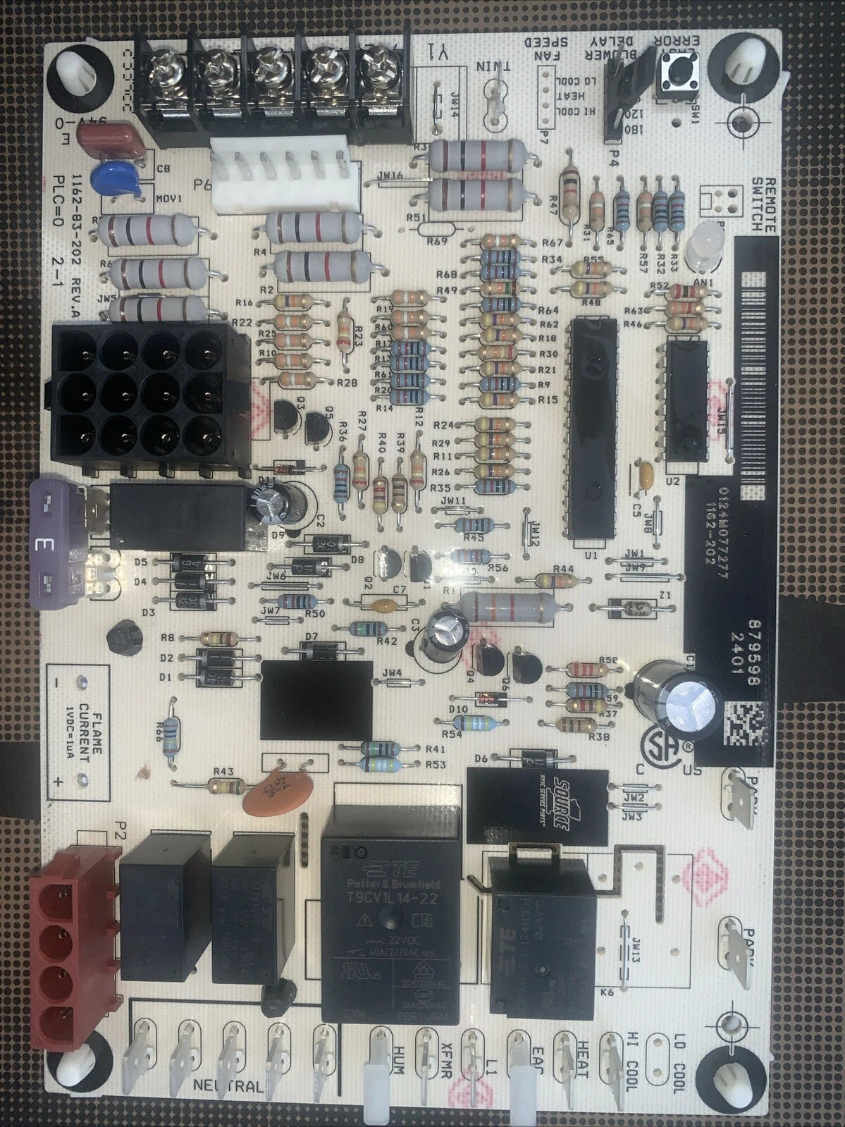 YORK SOURCE1 43101972100 Furnace Control Board Kit