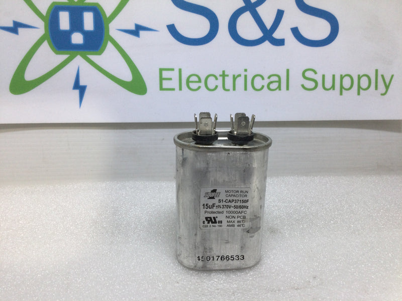 YORK Source1 CAP37150F Run Capacitor 15 MFD 370V