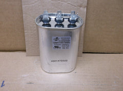 YORK SOURCE1 CAP4407535DF 35+7.5UF x 440V Oval Dual Run Capacitor