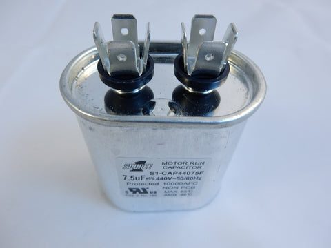 YORK Source1 CAP44075F Single Run Capacitor 7.5uF 440V