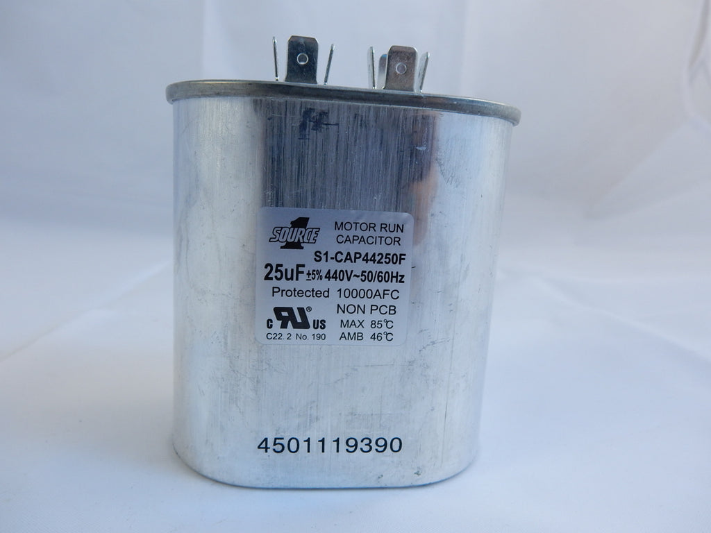 YORK Source1 CAP44250F Single Run Capacitor 25 MFD 440V