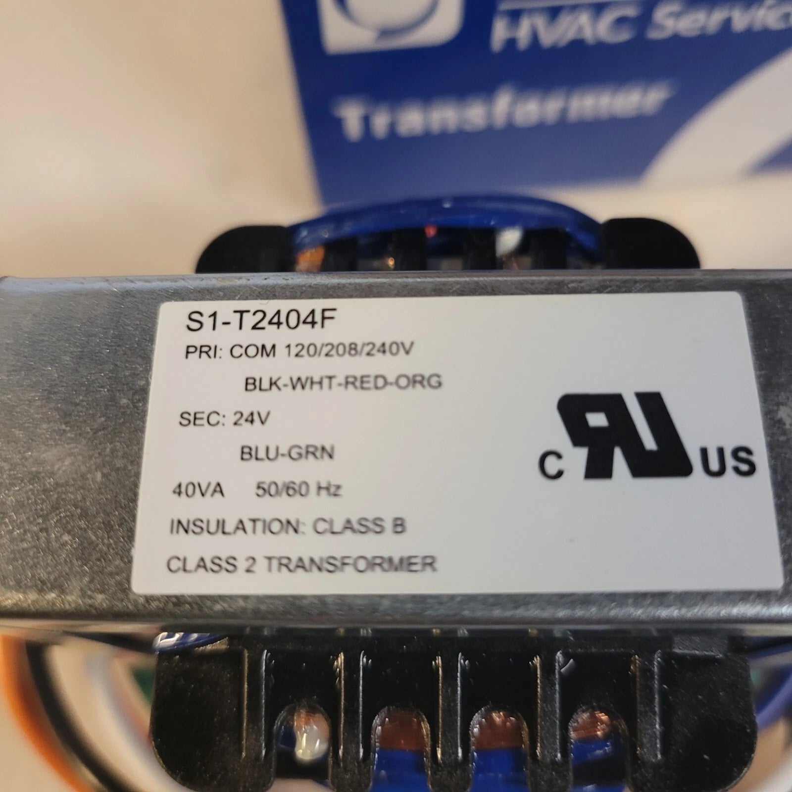YORK SOURCE1 T2404F Class 2 Transformer 24V 40VA