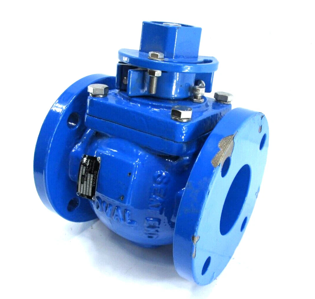SOVAL SOVAL 1030-030 Ductile Iron Flanged Plug Valve