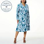 SOVAL SOVAL 846-140 Faux Suede Wrap Tie Dress
