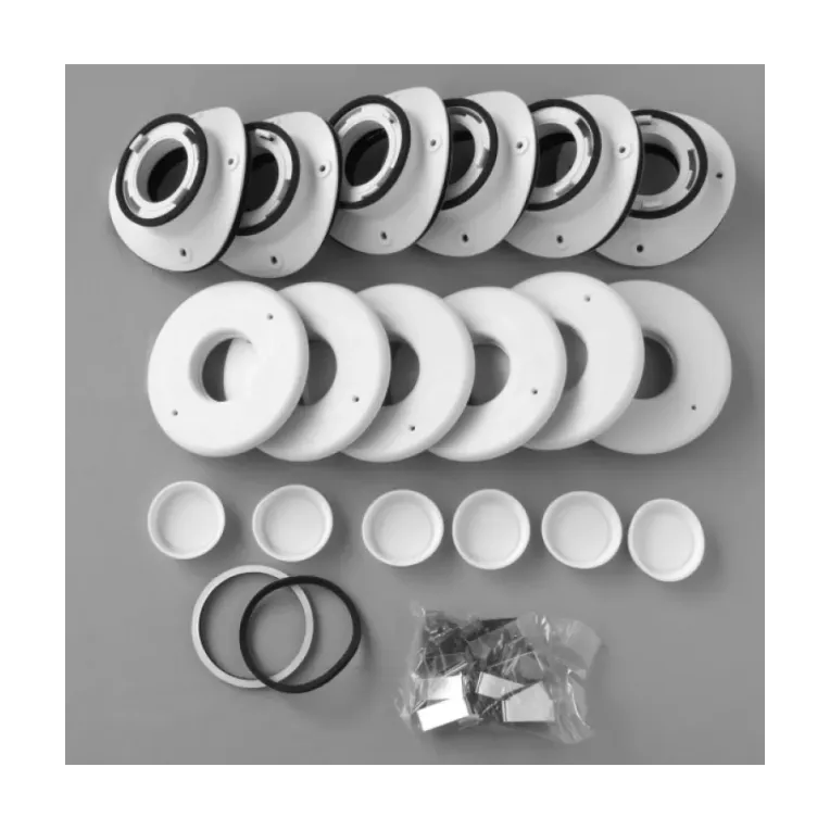 THE UNICO SYSTEM THE UNICO SYSTEM UPC-89TM-6 2 Round Metal Plenum Installation Kit - 6 pack