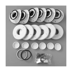 THE UNICO SYSTEM THE UNICO SYSTEM UPC-89TM-6 2 Round Metal Plenum Installation Kit - 6 pack