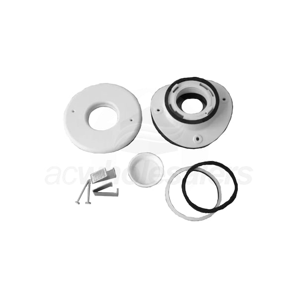 THE UNICO SYSTEM THE UNICO SYSTEM UPC-89TM-6 2 Round Metal Plenum Installation Kit - 6 pack