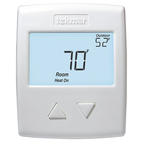 TEKMAR TEKMAR T518 Thermostat, One Stage Heat