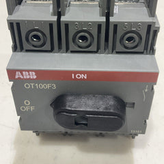 THOMAS & BETTS Thomas & Betts OT100F3 Disconnector Switch 100A