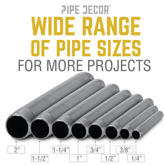 UNITED PIPE & STEEL United Pipe & Steel X-14BLACK Black Steel Plumbing Pipe