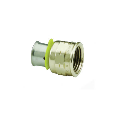VIEGA Viega 81541 PureFlow Bronze PEX Press Adapter, 3/4-Inch x 1/2-Inch Female NPT