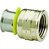 VIEGA Viega 81541 PureFlow Bronze PEX Press Adapter, 3/4-Inch x 1/2-Inch Female NPT
