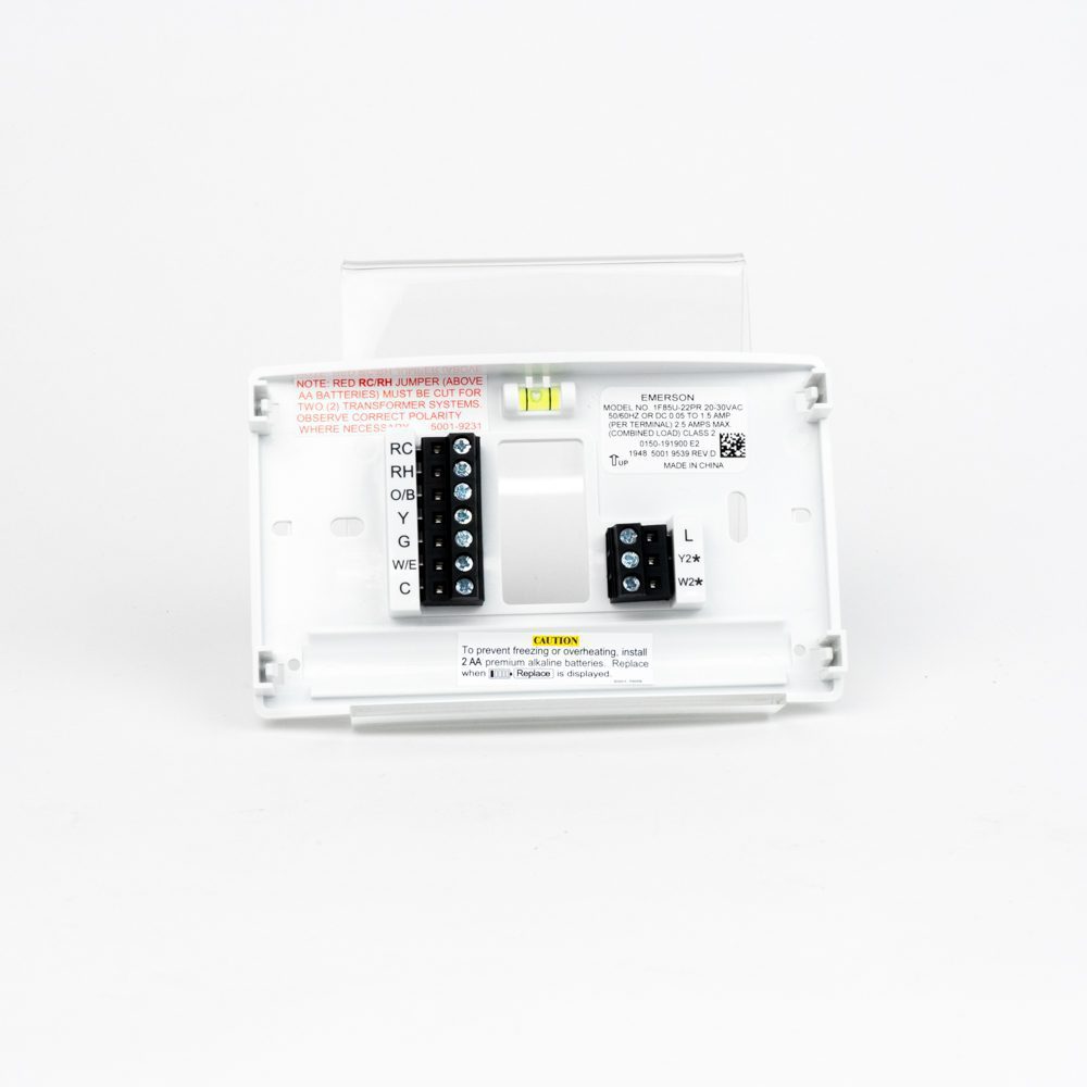 WHITE-RODGERS WHITE-RODGERS 1F85U-22NP Emerson 5 Display, Universal Single Stage, Multi-Stage (2H/2C) Or Heat Pump (3H/2C)