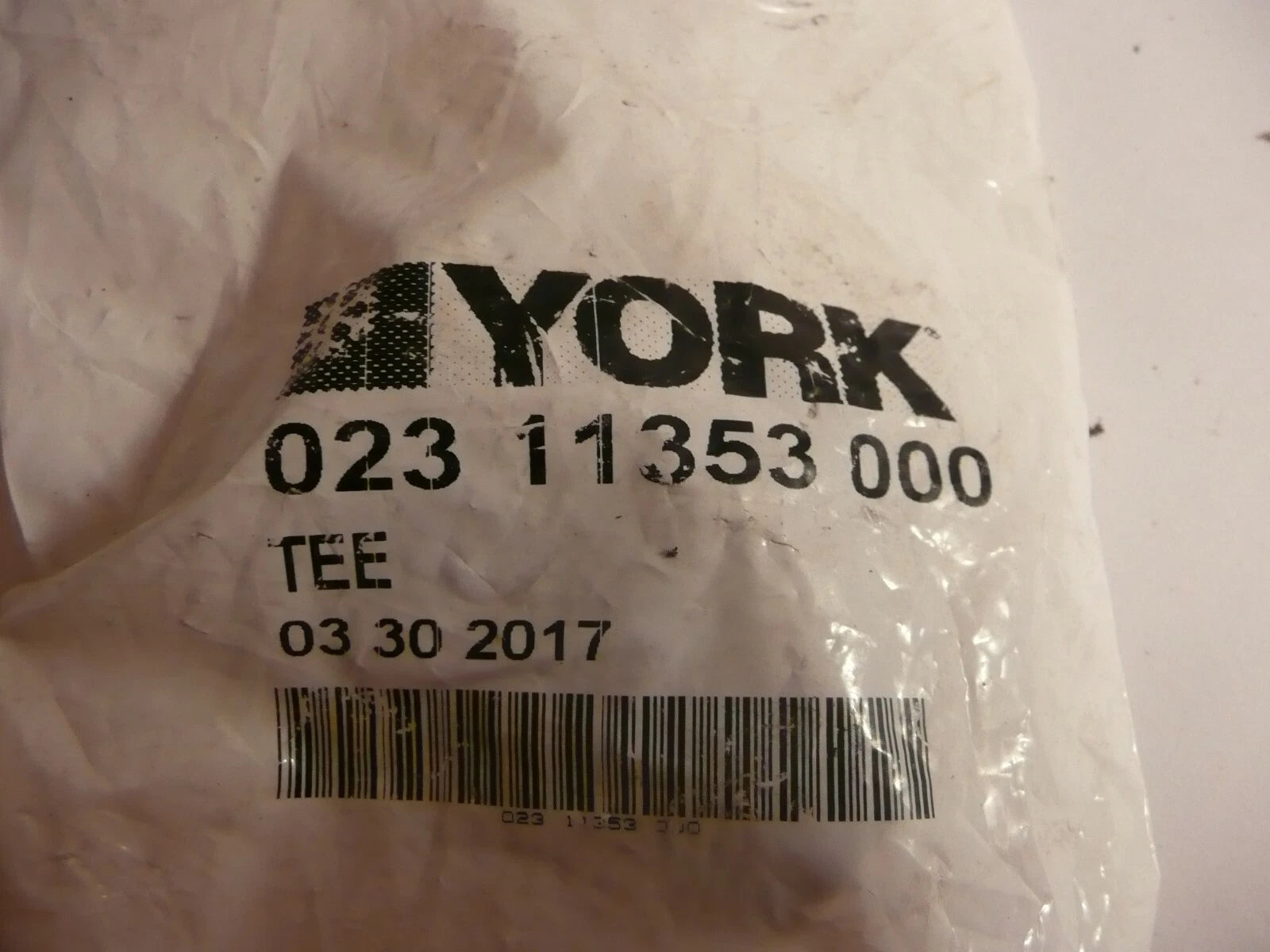 YORK YORK 023-11353-000 Tee