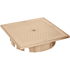 ZODIAC Zodiac 25538-909-000 Square Skimmer Cover and Collar - Tan