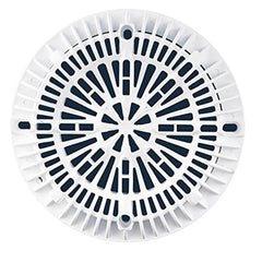ZODIAC Zodiac 25537-000-000 Galaxy Main Drain 8 inch White Lid and Frame
