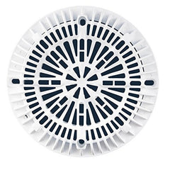ZODIAC Zodiac 25537-000-000 Galaxy Main Drain 8 inch White Lid and Frame