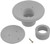 ZODIAC Zodiac 25527-101-000 Adjustable Floor Inlet - Gray