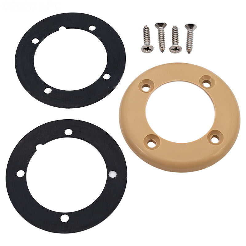 ZODIAC Zodiac 25545-139-000 Vinyl Return Faceplate Kit Tan