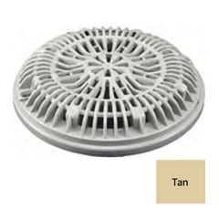 ZODIAC Zodiac 25548-009-000 Vinyl Pool Main Drain Ring 8 Inch Anti Vortex Lid Tan