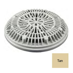 ZODIAC Zodiac 25548-009-000 Vinyl Pool Main Drain Ring 8 Inch Anti Vortex Lid Tan